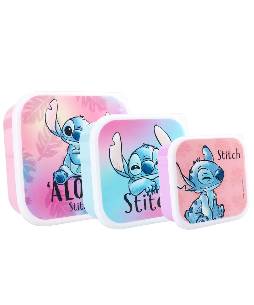 Stitch - Aloha - Snack Boxes - 3 pcs