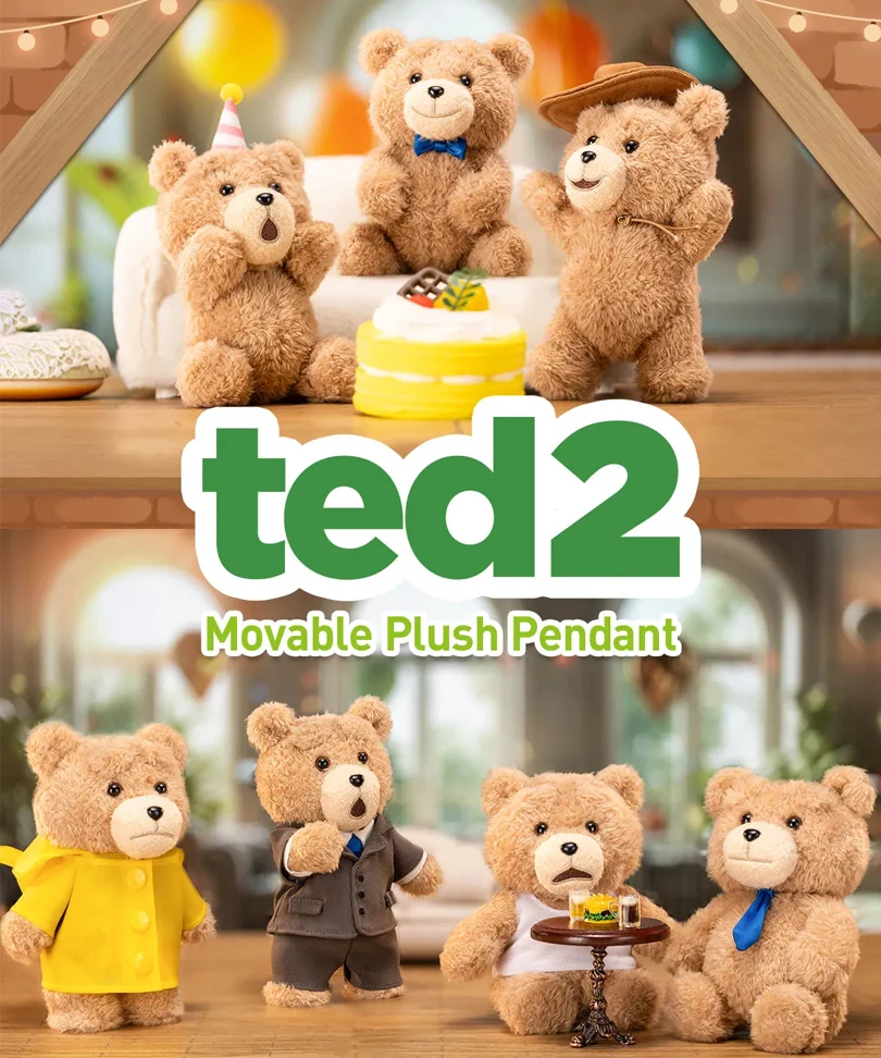 Ted 2 Blind Box - Pop Mart Official Figure