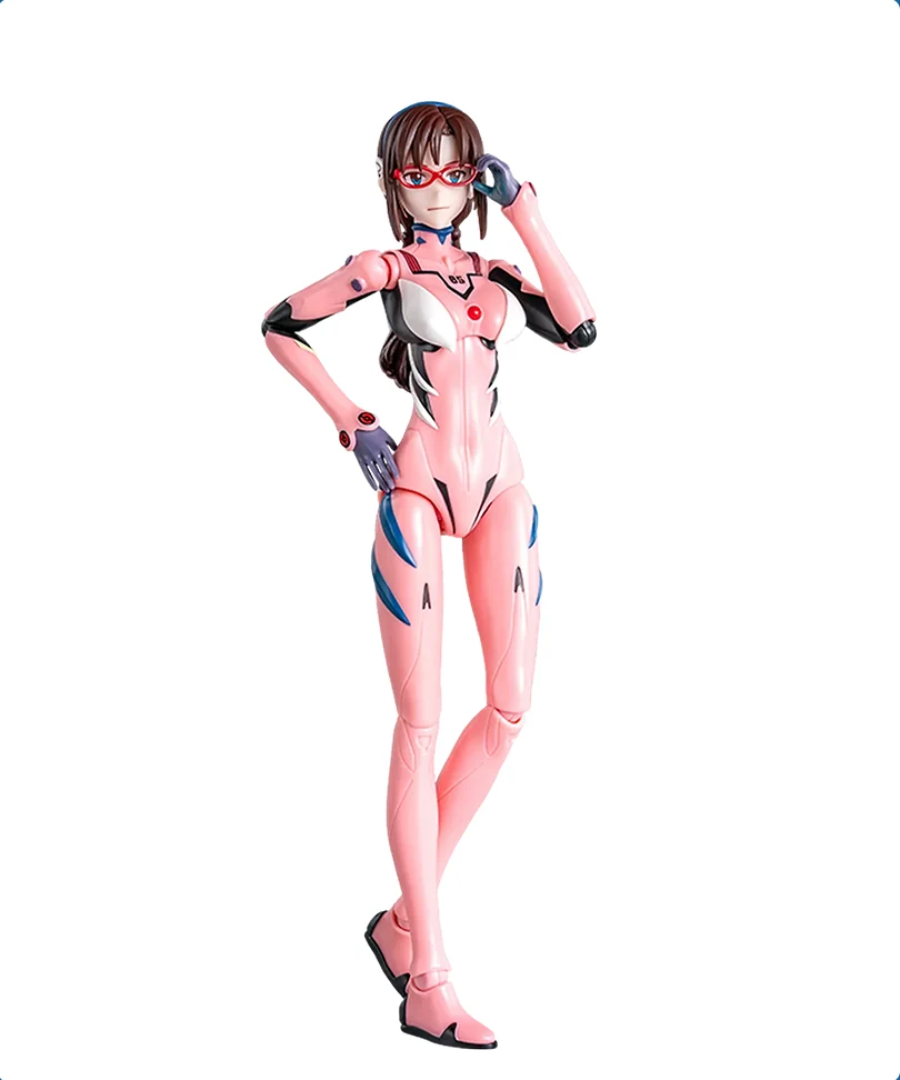 Neon Genesis Evangelion Fantastic Series Ff02 Plastic Model Kit Mari Makinami Plug Suit - immagine 2