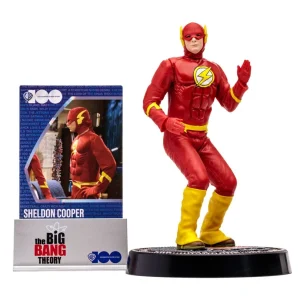 The Big Bang Theory Movie Maniacs Action Figure Sheldon Cooper as The Flash 15 cm The Big Bang Theory Movie Maniacs Action Figure Sheldon Cooper as The Flash 15 cm