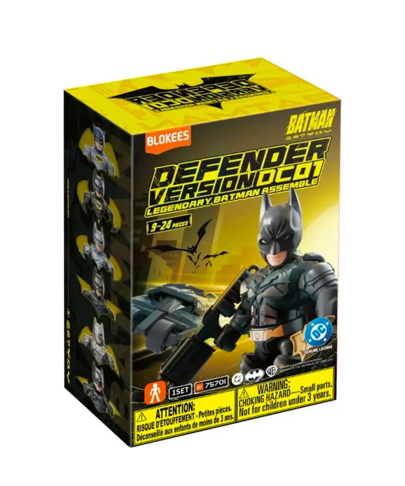 Batman Blokees Plastic Model Kit Defender Version 01 - Blind Box
