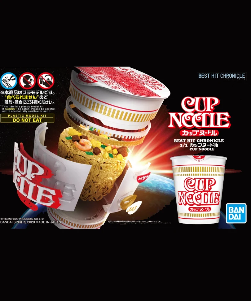 Best Hit Chronicle - 1/1 Cup Noodle - Model Kit - immagine 3