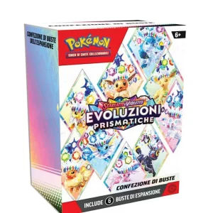 Pokemon – Bundle da 6 Buste – Evoluzioni Prismatiche