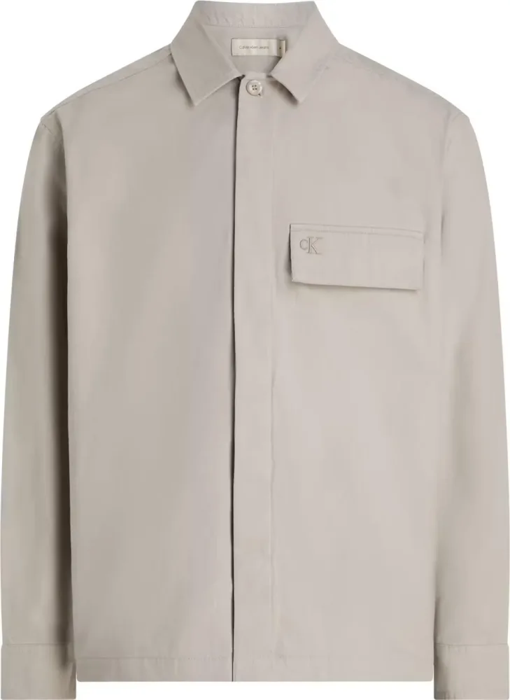 Calvin Klein Giacca Uomo Clean Cotton Overshirt