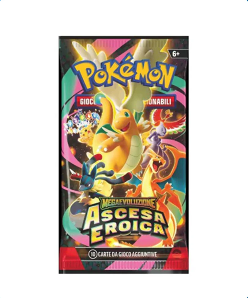 Pokemon - Bundle da 6 Buste - Ascesa Eroica - immagine 2
