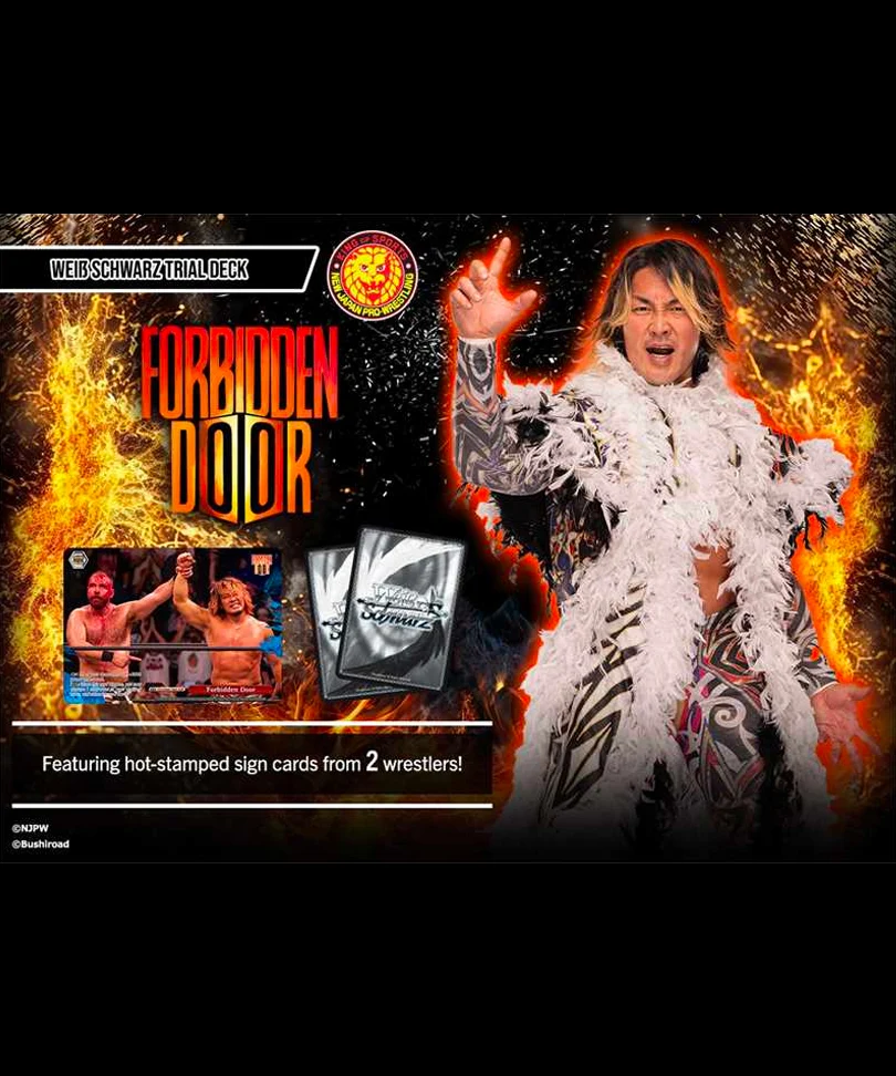 Weiß Schwarz – Trial Deck Forbidden Door (NJPW) ENG Weiß Schwarz – Trial Deck Forbidden Door (NJPW) ENG