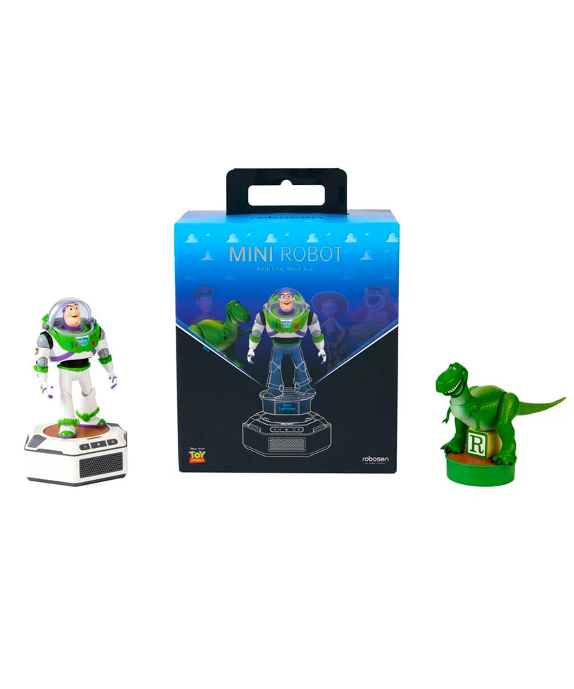 Toy Story Interactive Mini Robots Buzz & Rex (2-Pack) ENG