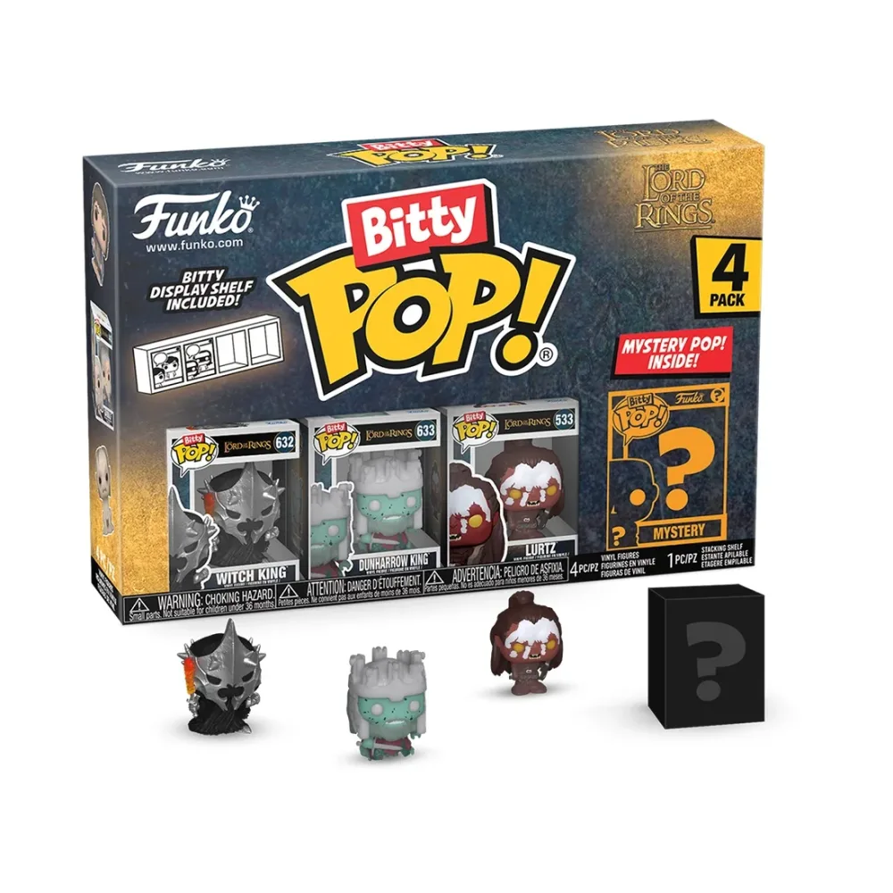 Witch King / Dunharrow King / Lurtz / Mystery Bitty (4-Pack) Witch King / Dunharrow King / Lurtz / Mystery Bitty (4-Pack)