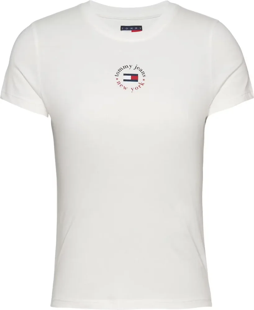 Tommy Hilfiger T Shirt Donna Slim Ess Logo 2