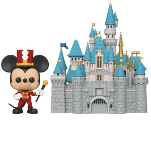 Sleeping Beauty Castle and Mickey Mouse Sleeping Beauty Castle and Mickey Mouse