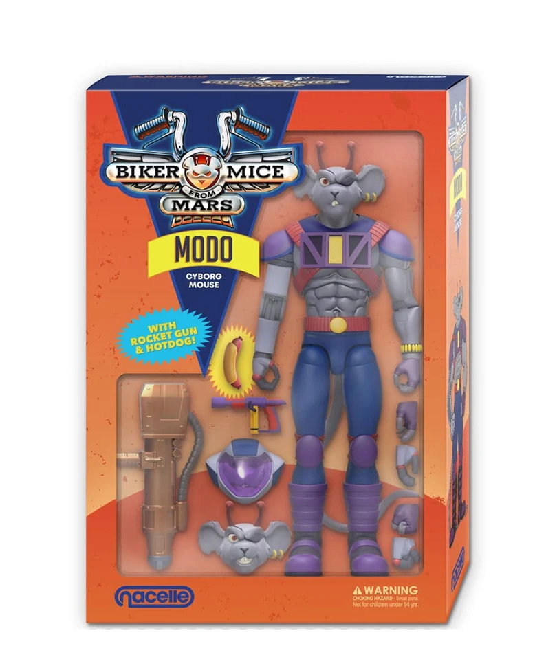 Biker Mice From Mars: Modo - Action Figures 17 cm