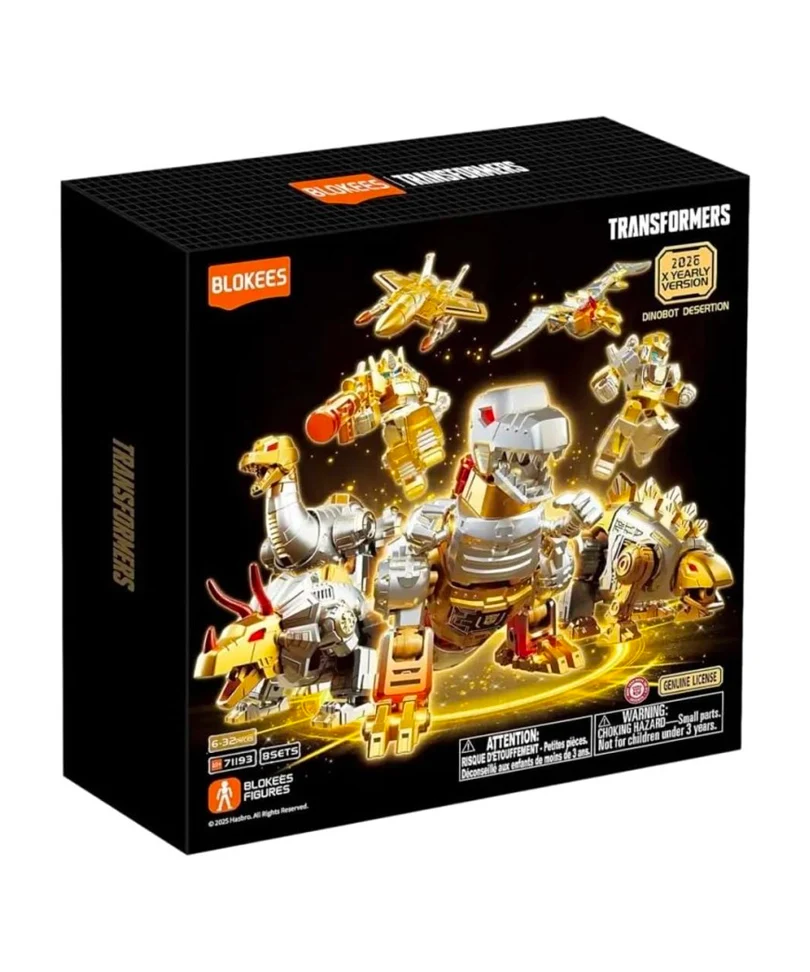 Transformers Blokees Plastic Model Kit Dinobot Deserticon 2026 X Yearly Version Limited