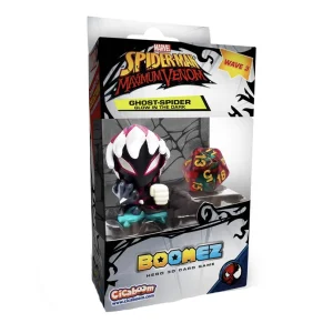 Marvel Spider-Man Maximum Venom – Boomez – Ghost-Spider (Glow in the Dark) Wave 3 Marvel Spider-Man Maximum Venom – Boomez – Ghost-Spider (Glow in the Dark) Wave 3