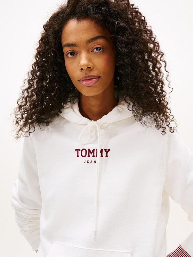 Tommy Hilfiger Felpa Donna Reg Ess Logo - immagine 2