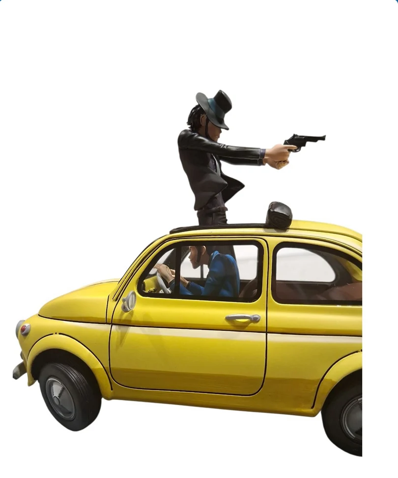 Lupin III L’Avventura Italiana 1/18 Statue – Lupin & Jigen - immagine 3