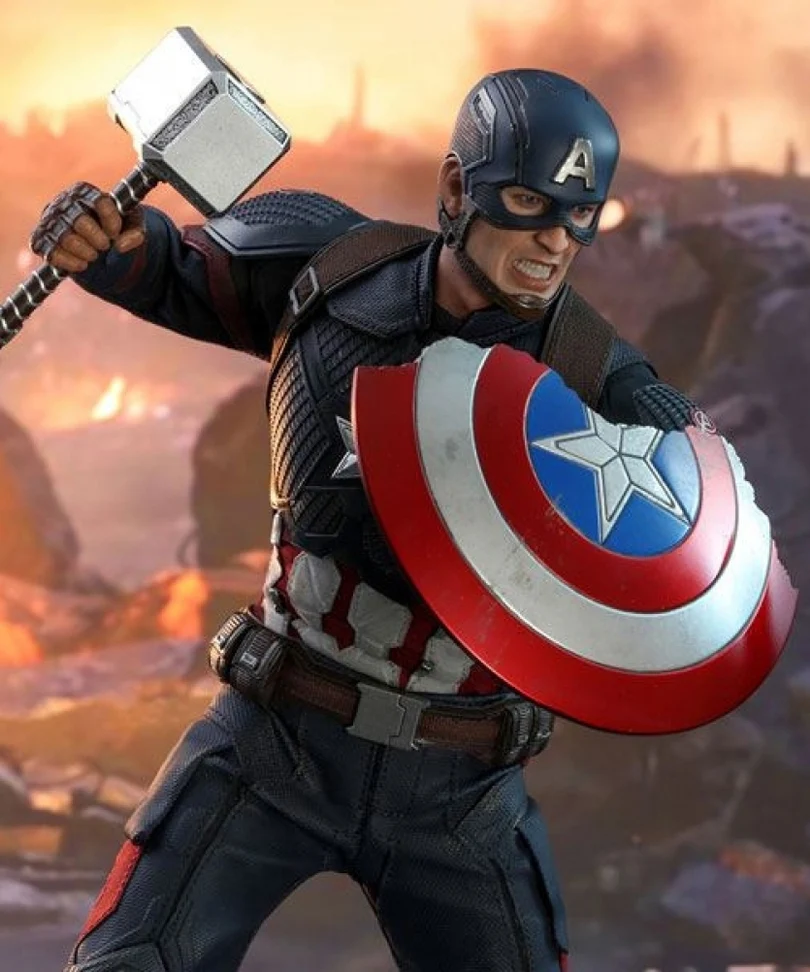 Hot Toys – Avengers: Endgame Movie Masterpiece – Captain America 1/6 Scale Figure 31 cm - immagine 2