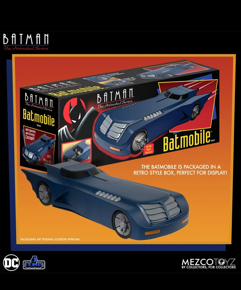 DC Comics Vehicle Batman: The Animated - The Batmobile - immagine 2