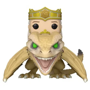 Queen Rhaenyra with Syrax