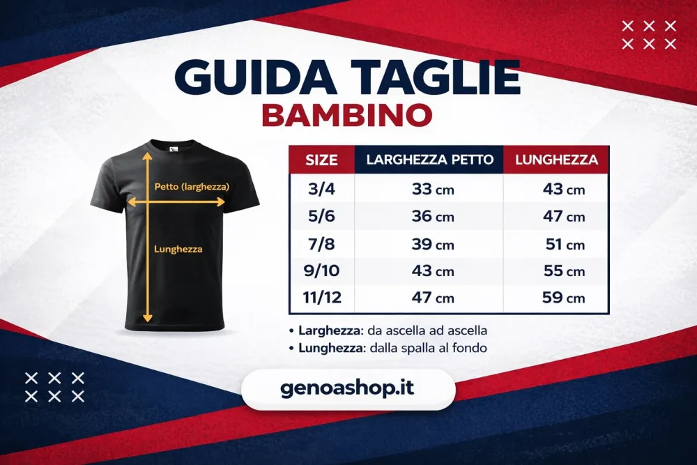 T-shirt Genoa "Di Padre in Figlio" | Tradizione Rossoblù - immagine 3