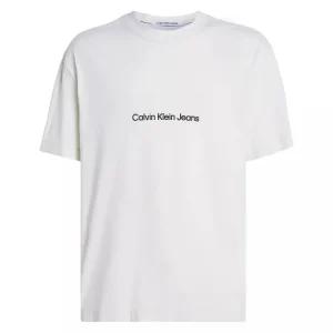 Calvin Klein T Shirt Uomo Square Frequency Logo Calvin Klein T Shirt Uomo Square Frequency Logo