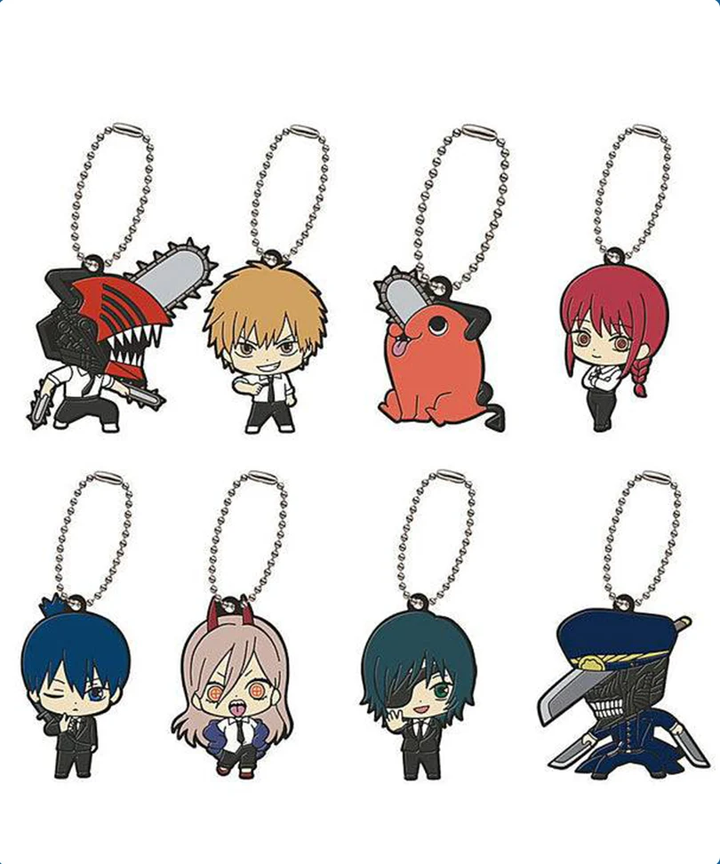 Chainsaw Man Gashapon Capsule – Rubber Mascot