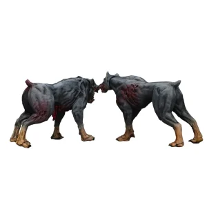 Zombie Dark Source – Action Figures 2-Pack Police Dogs 8 cm