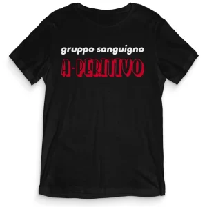 TeesBlitz tee166 –  T-Shirt Divertente – Gruppo Sanguigno APeritivo