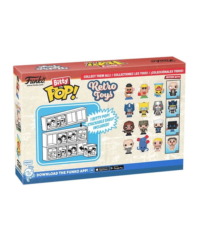 Optimus Prime / Bumblebee / Megatron / Mystery Bitty (4-Pack) - immagine 2
