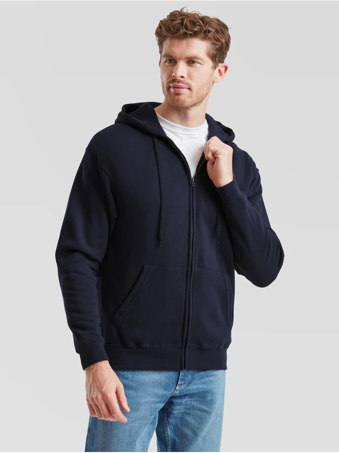 Felpe Classic Hooded Sweat Jacket Fruit of the Loom