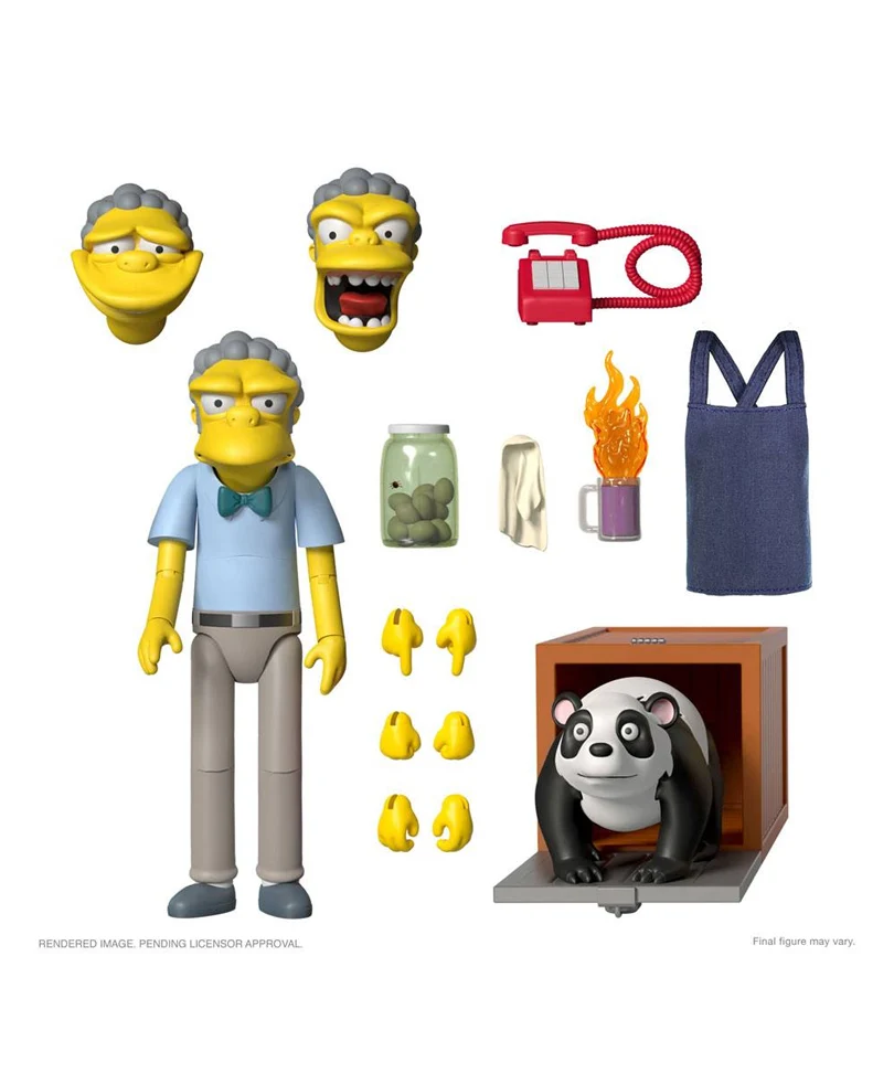 The Simpsons Ultimates Action Figure Moe 18 cm - immagine 2