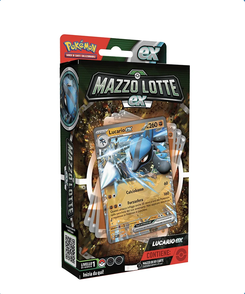 Pokemon Mazzo Lotte - Lucario-EX e Ampharos-EX - immagine 2