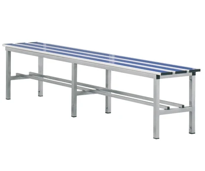 Panca Spogliatoio con Seduta - Alluminio 30x30mm - 2 Metri