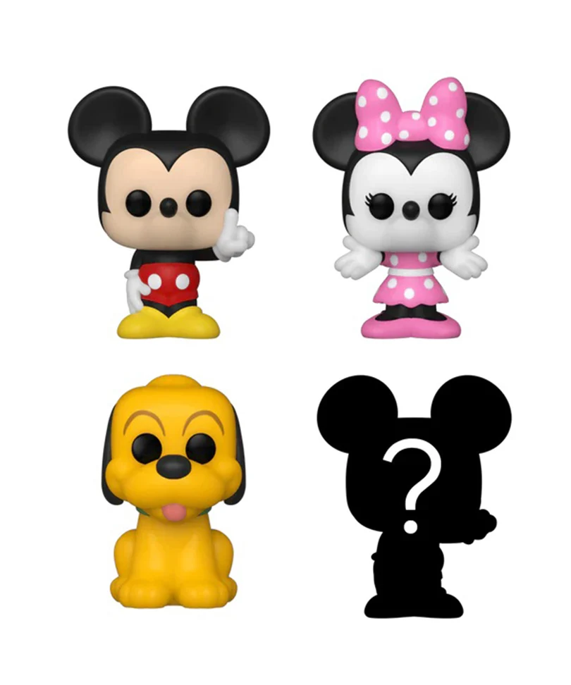 Mickey Mouse / Minnie Mouse / Pluto / Mystery Bitty (4-Pack) - immagine 2
