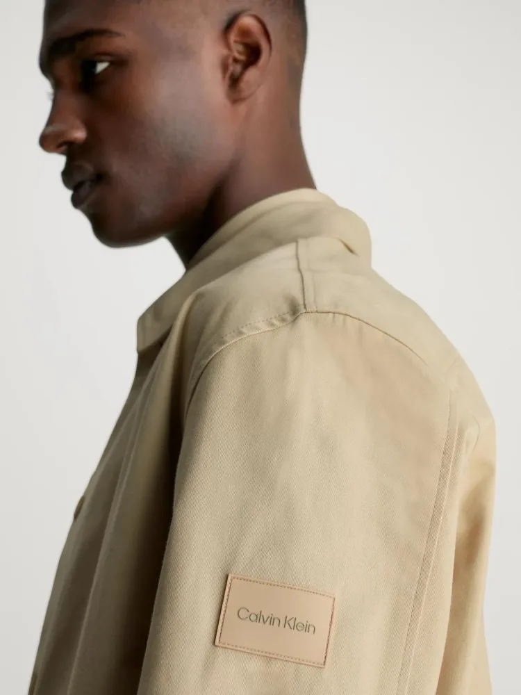 Calvin Klein Camicia Uomo Twill Overshirt - immagine 3