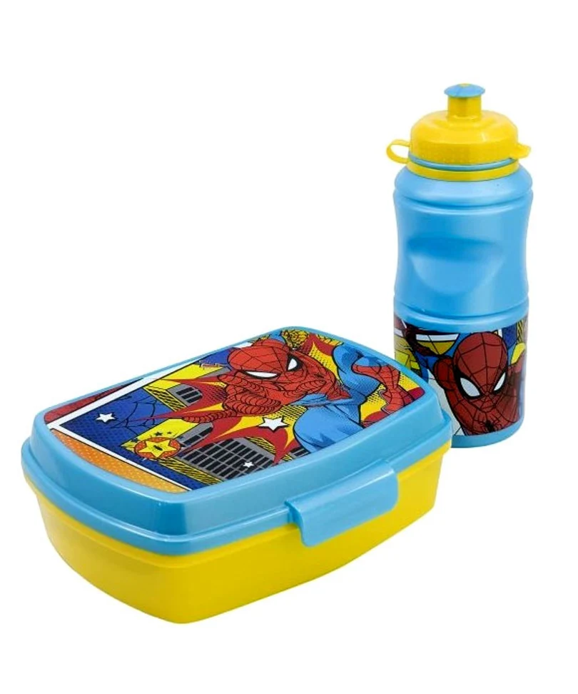 Gift Set 2 in 1 Portamerenda + Borraccia Spider-Man