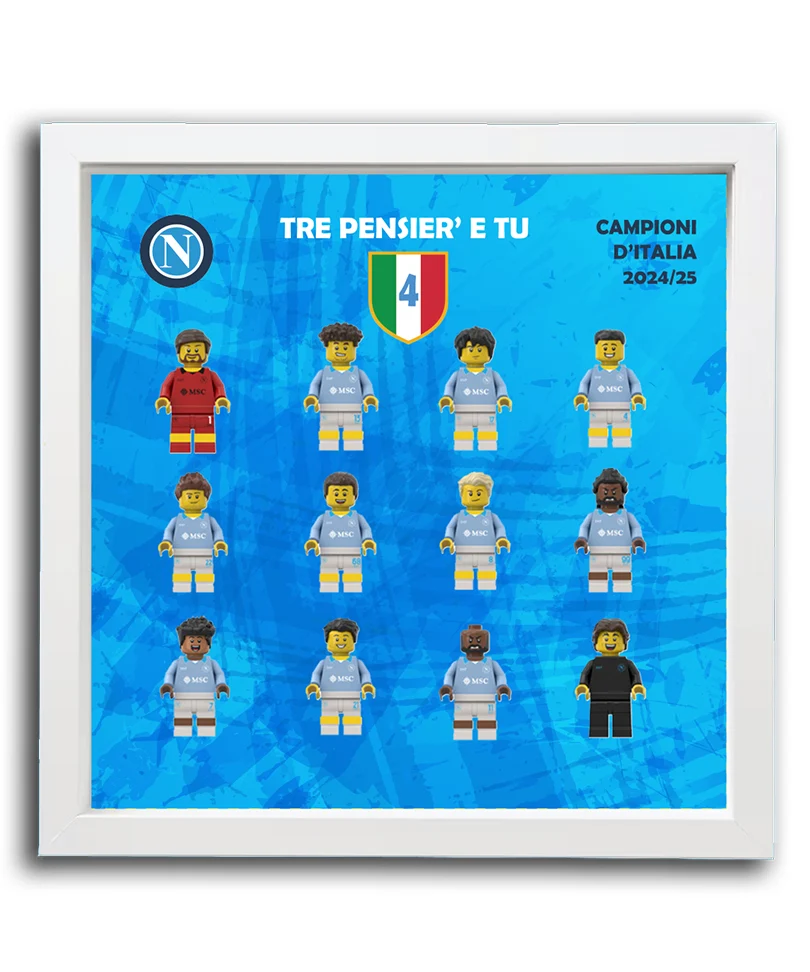 12-PACK SSC Napoli 2024/25 Campioni D'Italia Collection