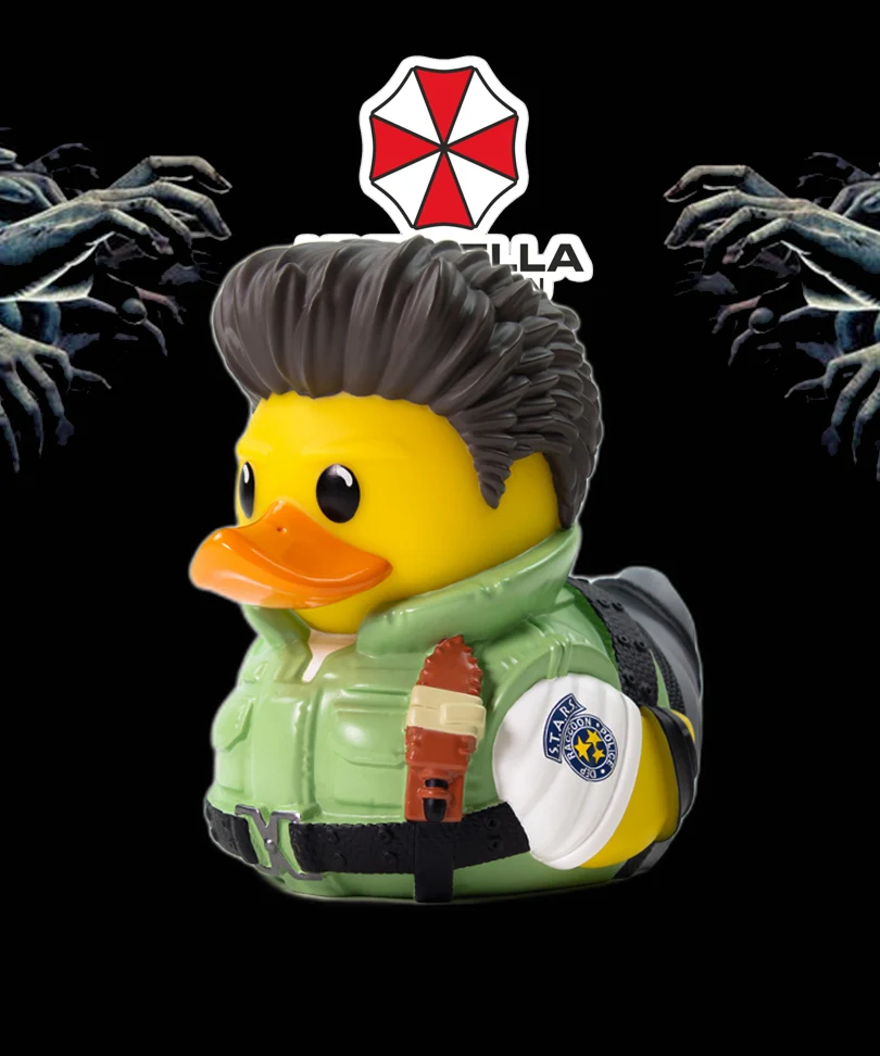 Resident Evil Chris Redfield TUBBZ Cosplaying Duck Collectible