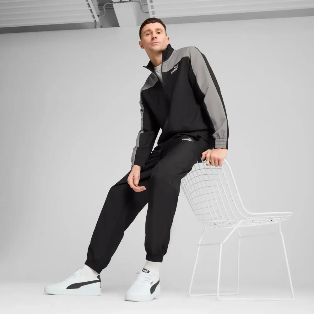 Puma Tuta Uomo Woven Colorblock