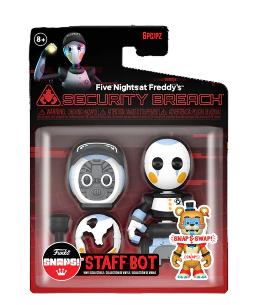 Funko SNAPS! Security Staff Bot - FNAF: Security Breach - immagine 2