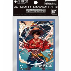 One Piece Card Game – Sleeves – Monkey D. Luffy 70 Pz.