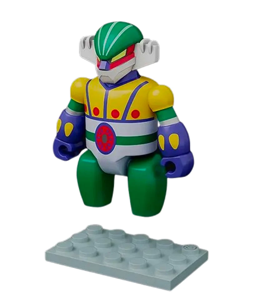 Steel Jeeg – Brickroid Mini Figure 5 cm – Good Smile - immagine 2