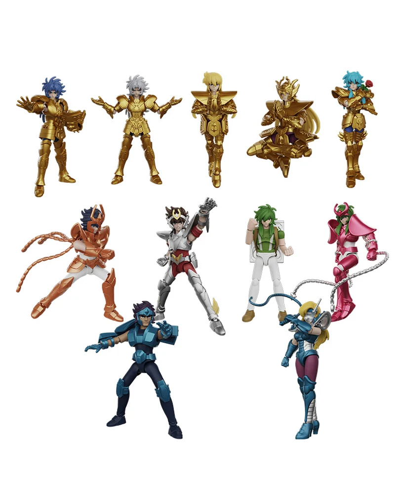 Saint Seiya Blokees Plastic Model Kit Galaxy Version 04 - Gold Saints Zodiac Blind Box - immagine 2