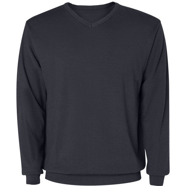 Maglione da Lavoro HILUX – Collo a V in Maglia Jersey con Coste 1x1 - immagine 3