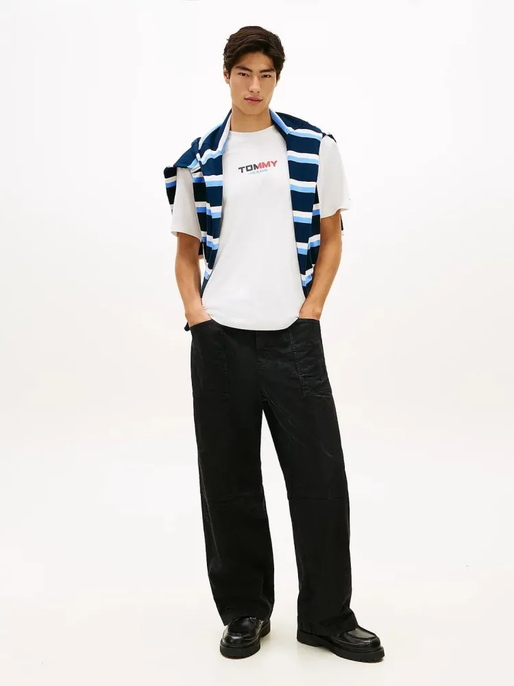 Tommy Hilfiger T Shirt Uomo Reg Sign - immagine 3