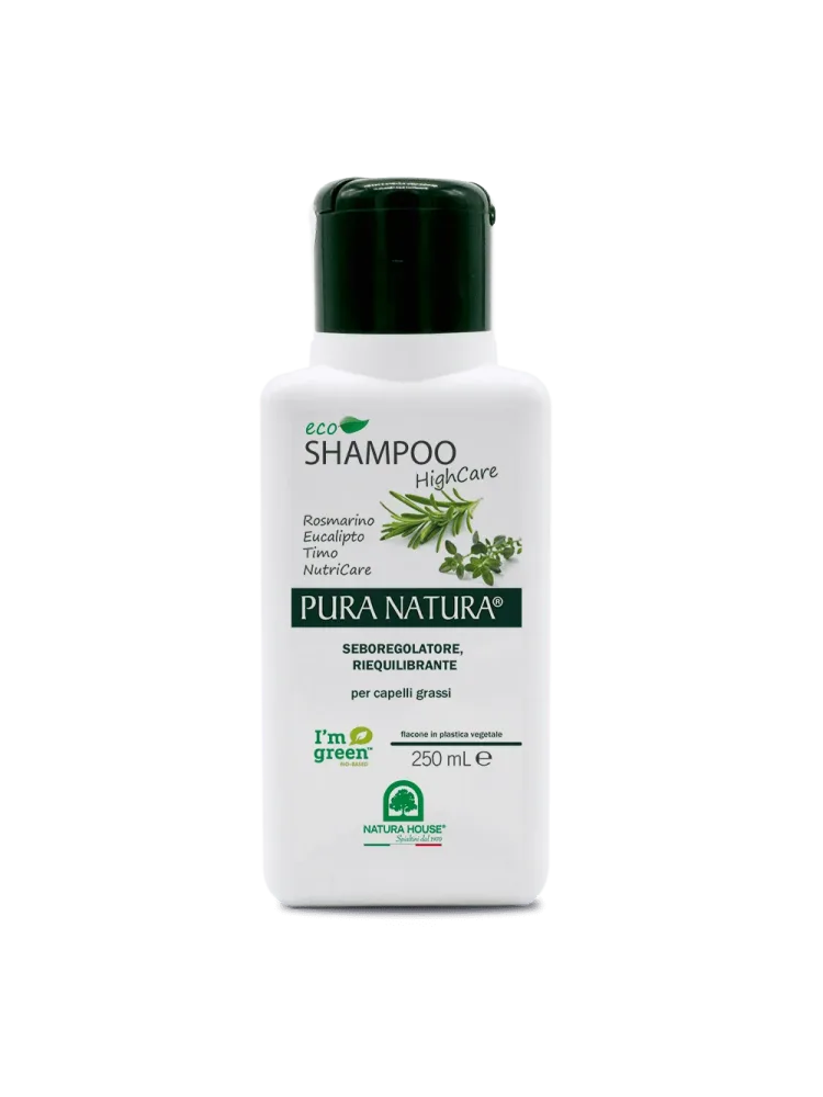 ECO SHAMPOO SEBOREGOLATORE, RIEQUILIBRANTE - Capelli Grassi