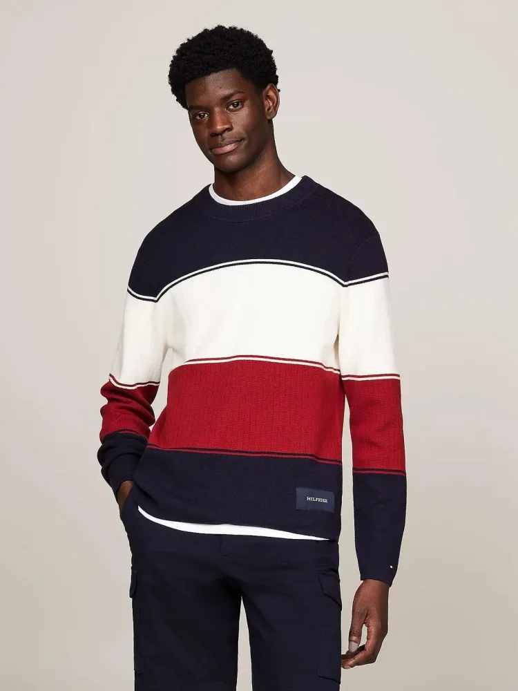 Tommy Hilfiger Maglia Uomo Milano Colourblock