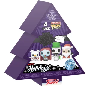 Disney Nightmare Before Christmas 4-Pack Pocket POP! Happy Holidays Disney Nightmare Before Christmas 4-Pack Pocket POP! Happy Holidays