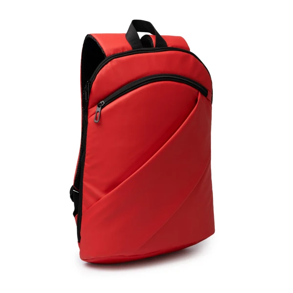 Zaino in Pelle PU – Tasca Laptop 15″, Due Tasche Zip, Manici e Schienale Imbottiti, Cinghia Trolley