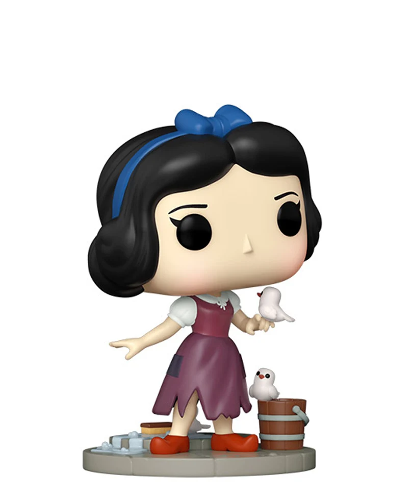 Snow White in Cleaning Rags (with Birds)