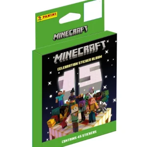 PANINI Stickers Minecraft 15th Ecoblister 5 Buste PANINI Stickers Minecraft 15th Ecoblister 5 Buste
